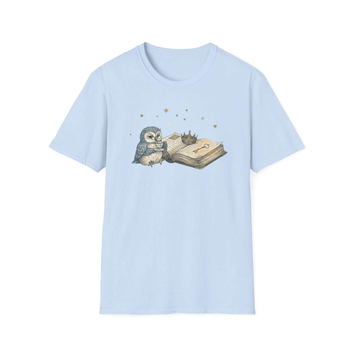 Owl Drinking Tea  T-Shirt