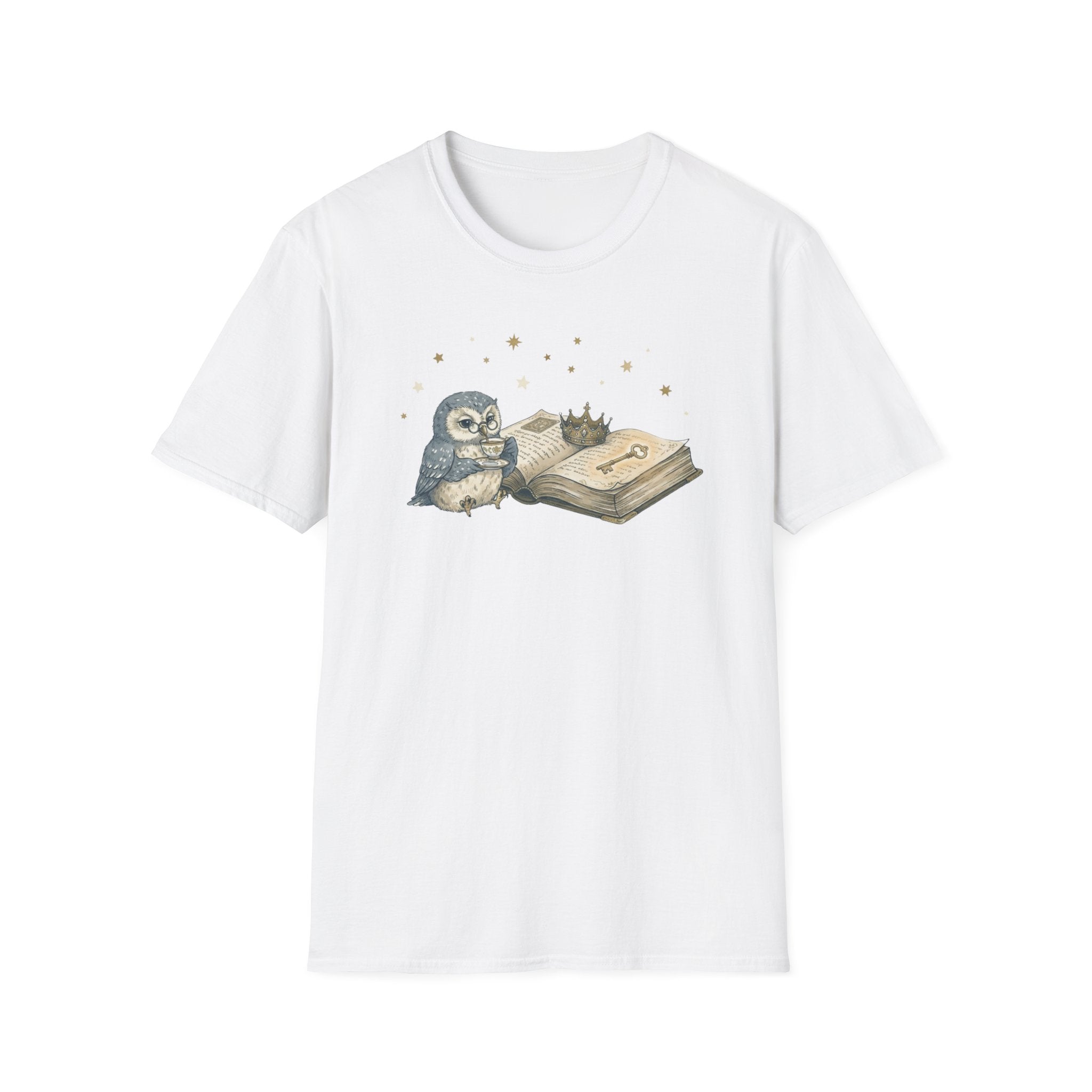 Owl Drinking Tea  T-Shirt