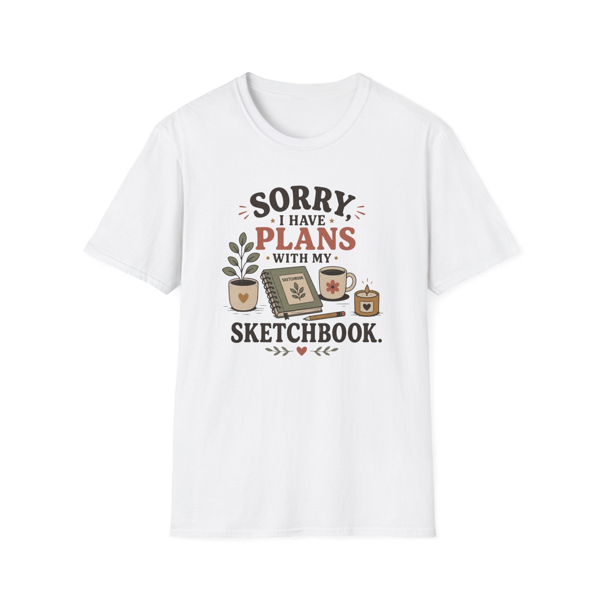Sorry I Have Plans With My Sketchbook T-Shirt