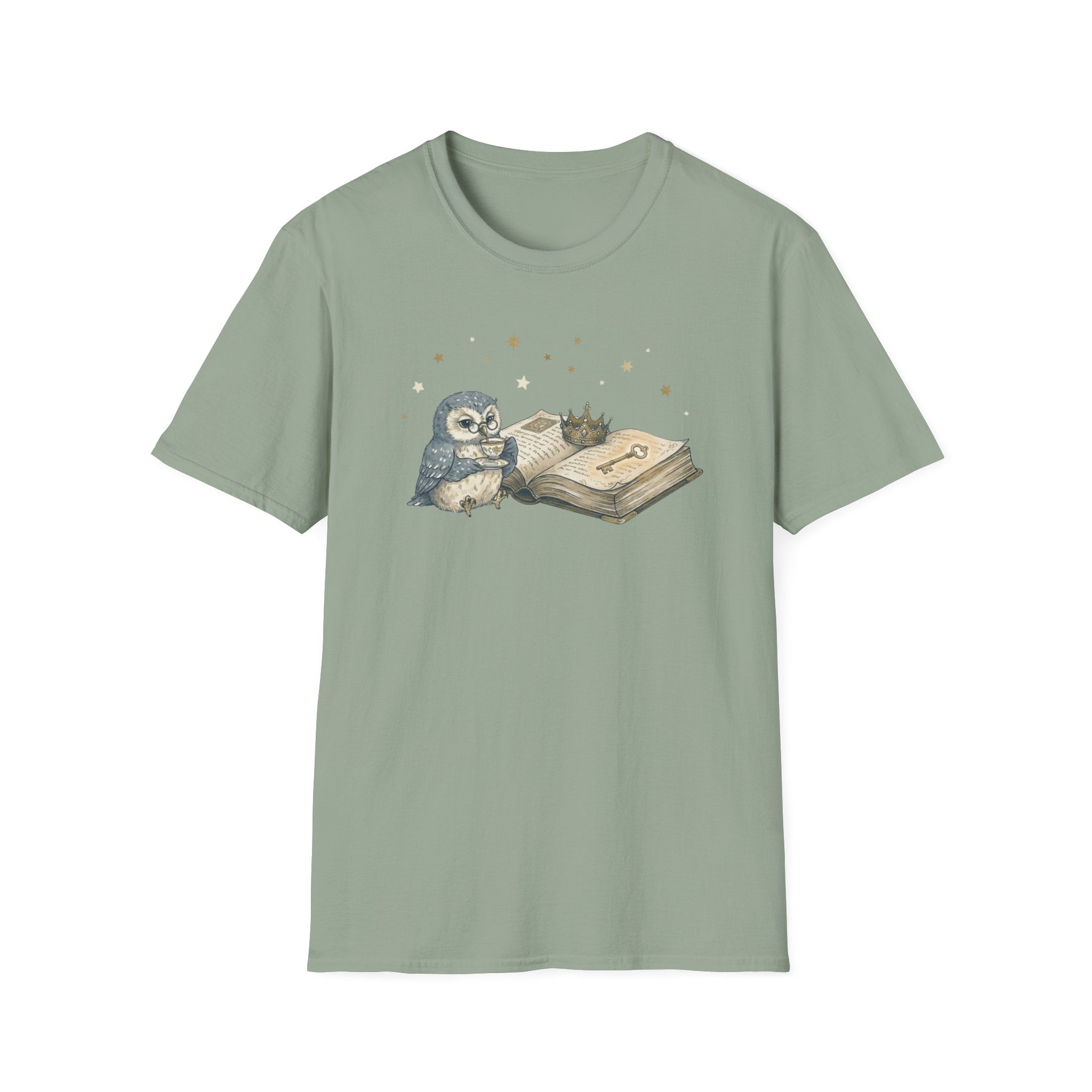 Owl Drinking Tea  T-Shirt