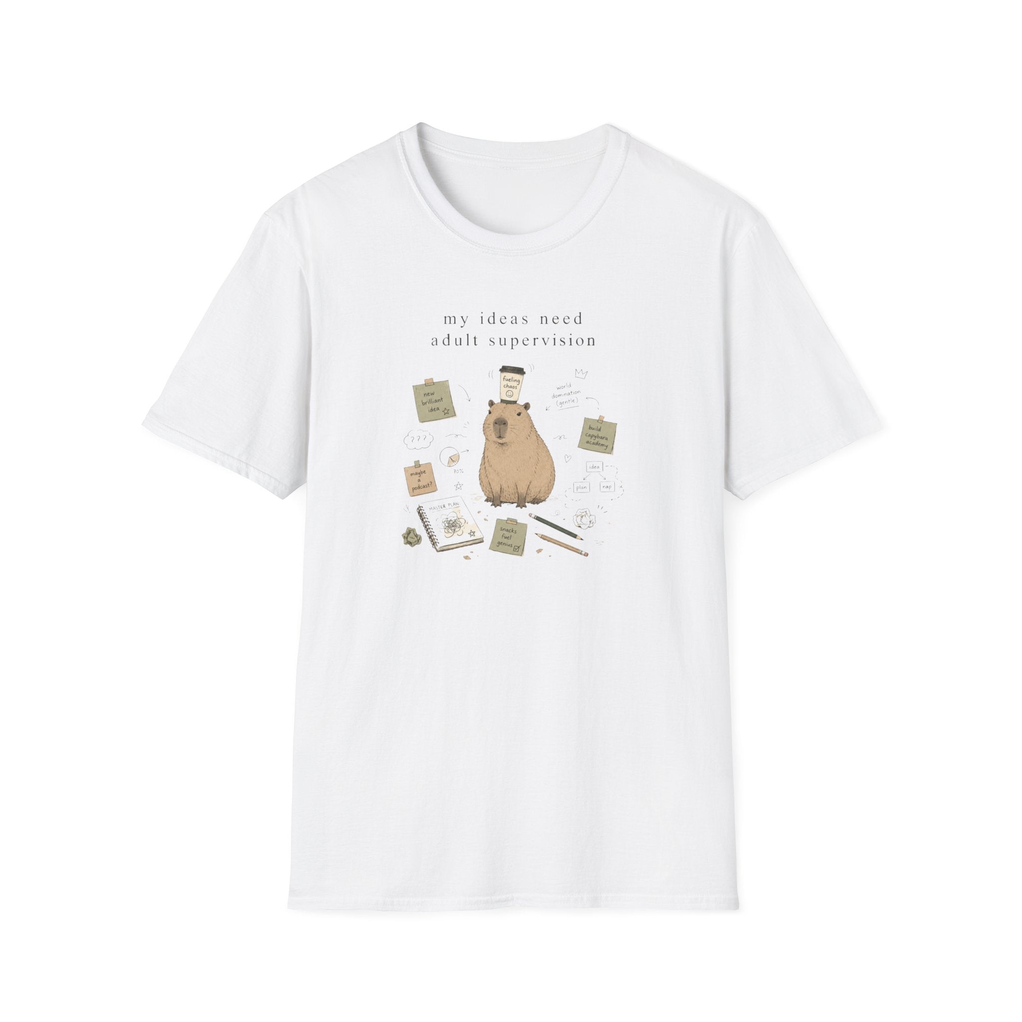 My Ideas Need Adilt Supervision T-Shirt