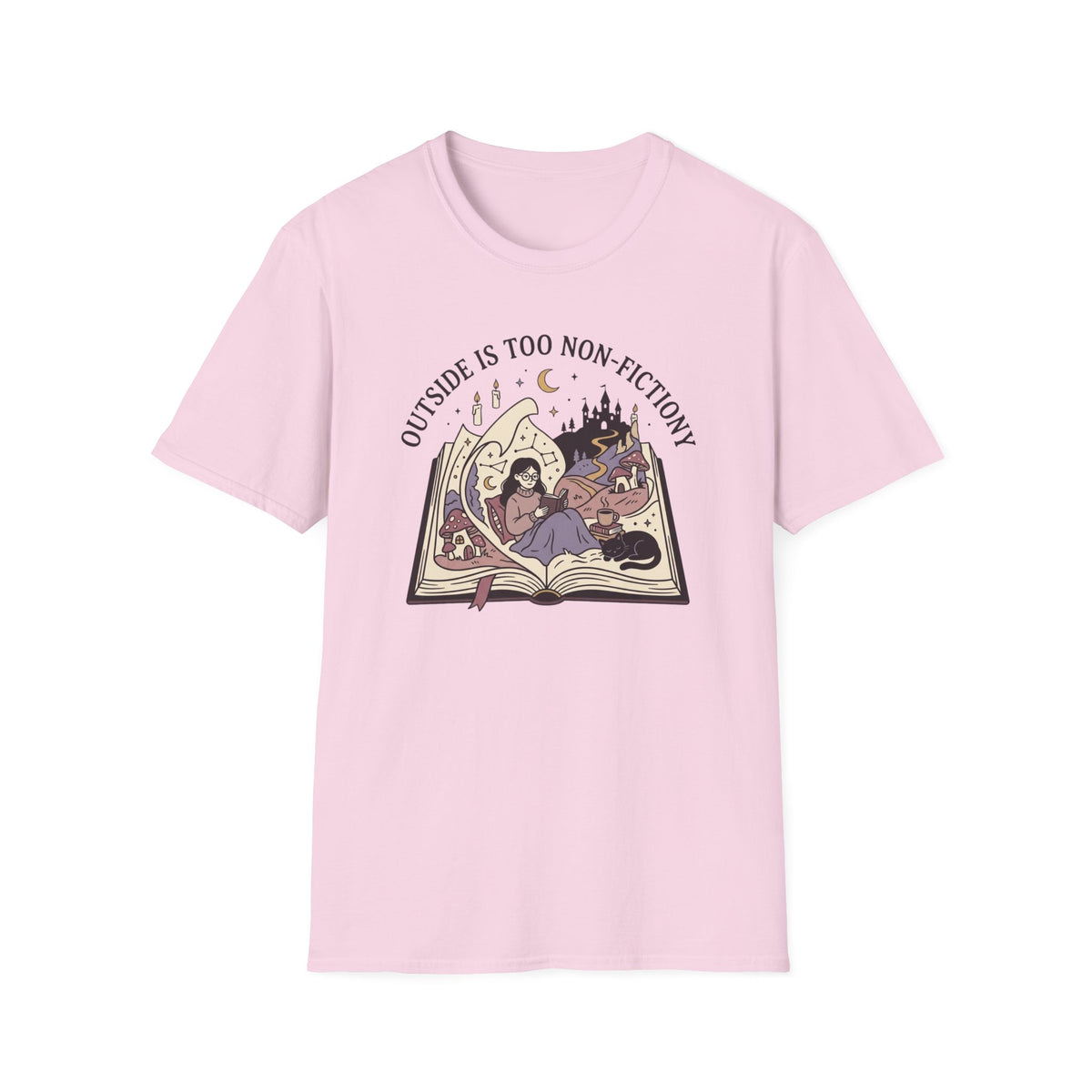 Outside Is Too Non-Fictiony T-Shirt
