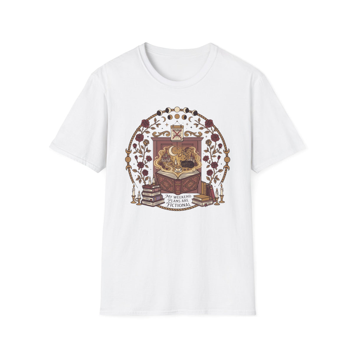 My Weekend Plans Are Fictional T-Shirt