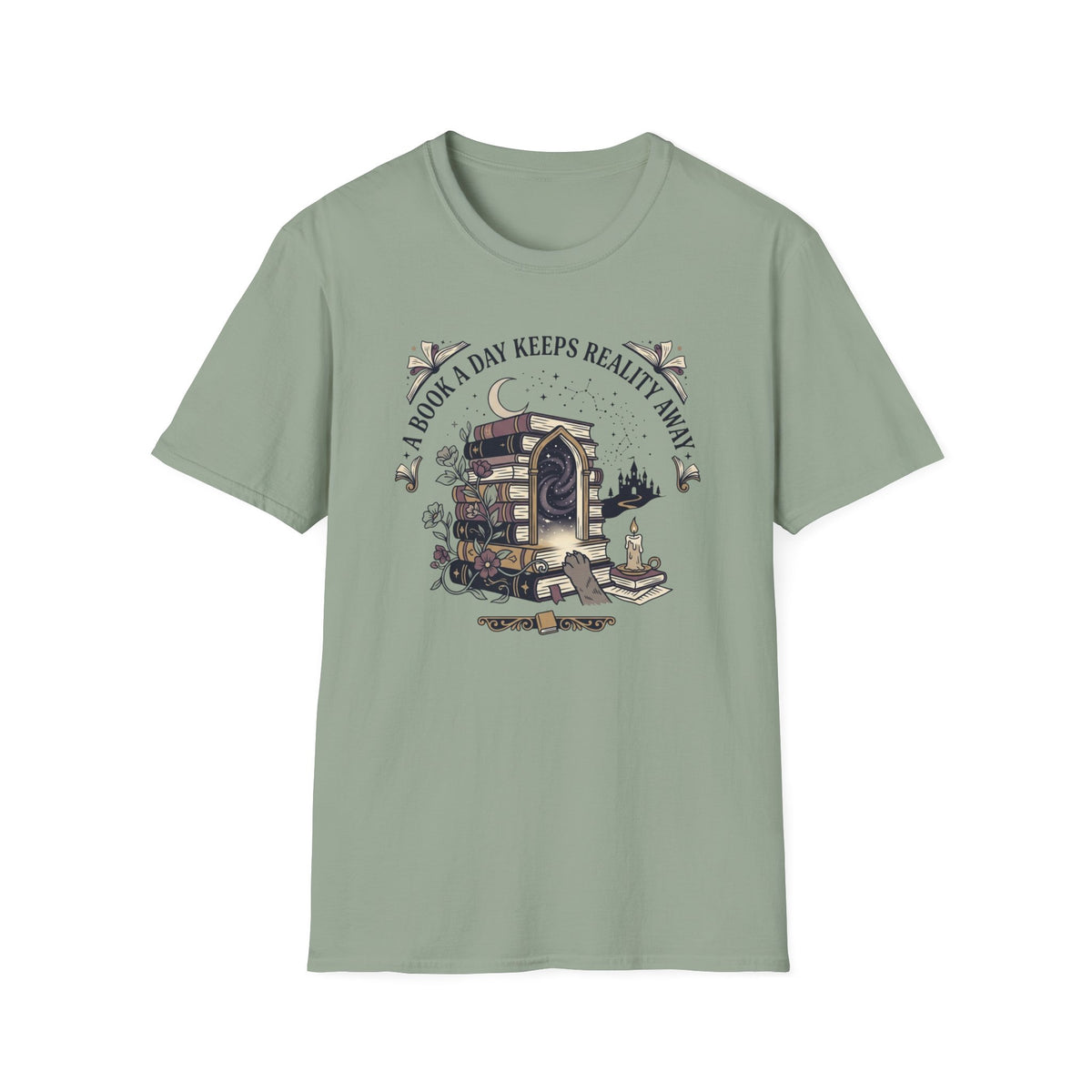 A Book A Day Keeps Reality Away T-Shirt