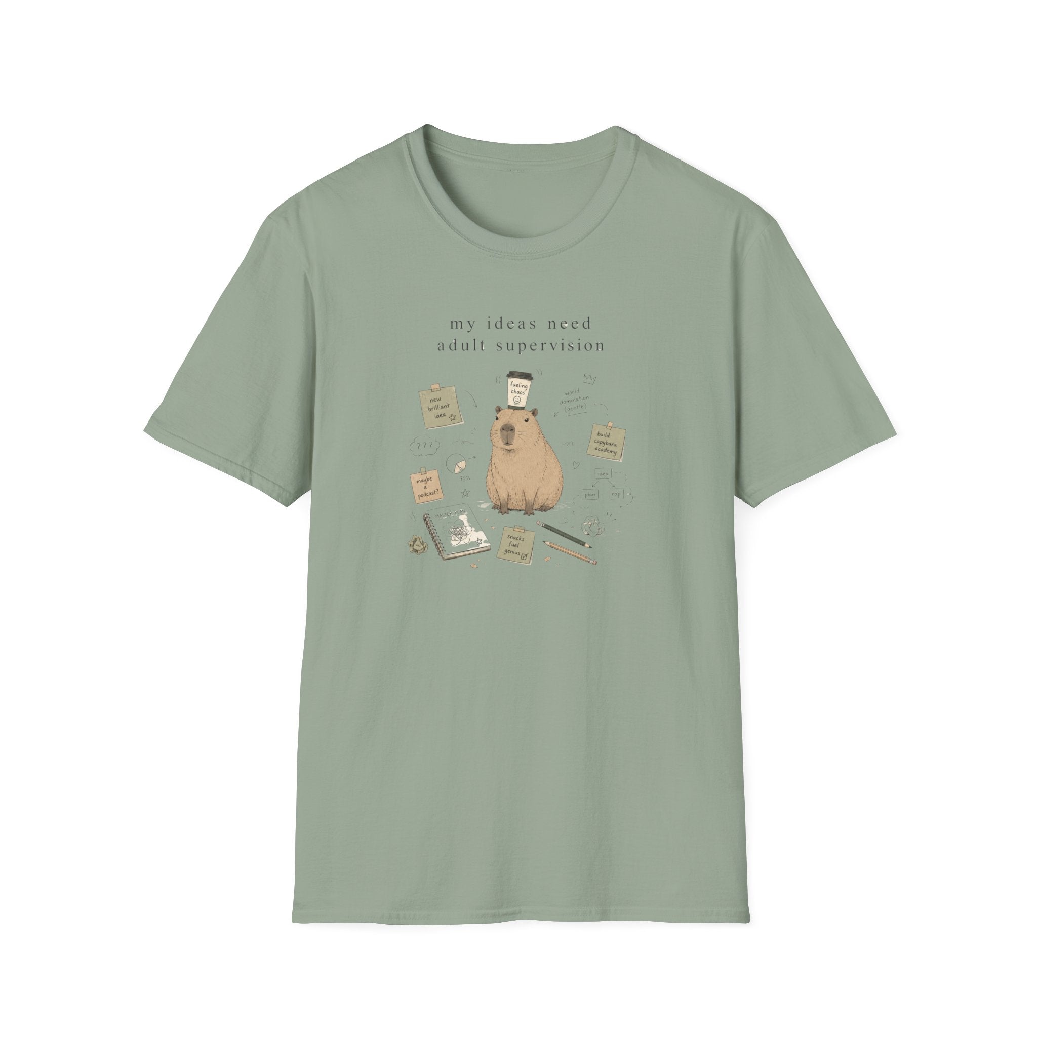 My Ideas Need Adilt Supervision T-Shirt
