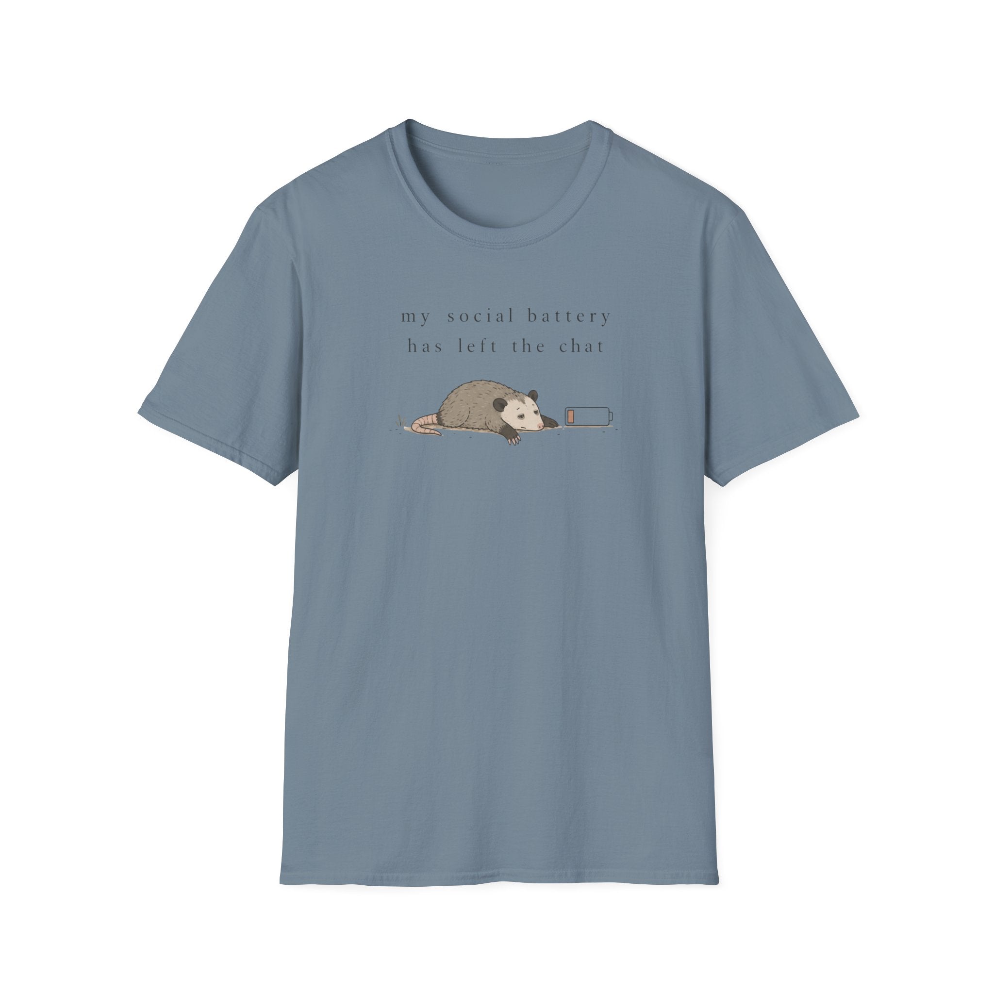 My Social Battery Has Left The Chat T-Shirt