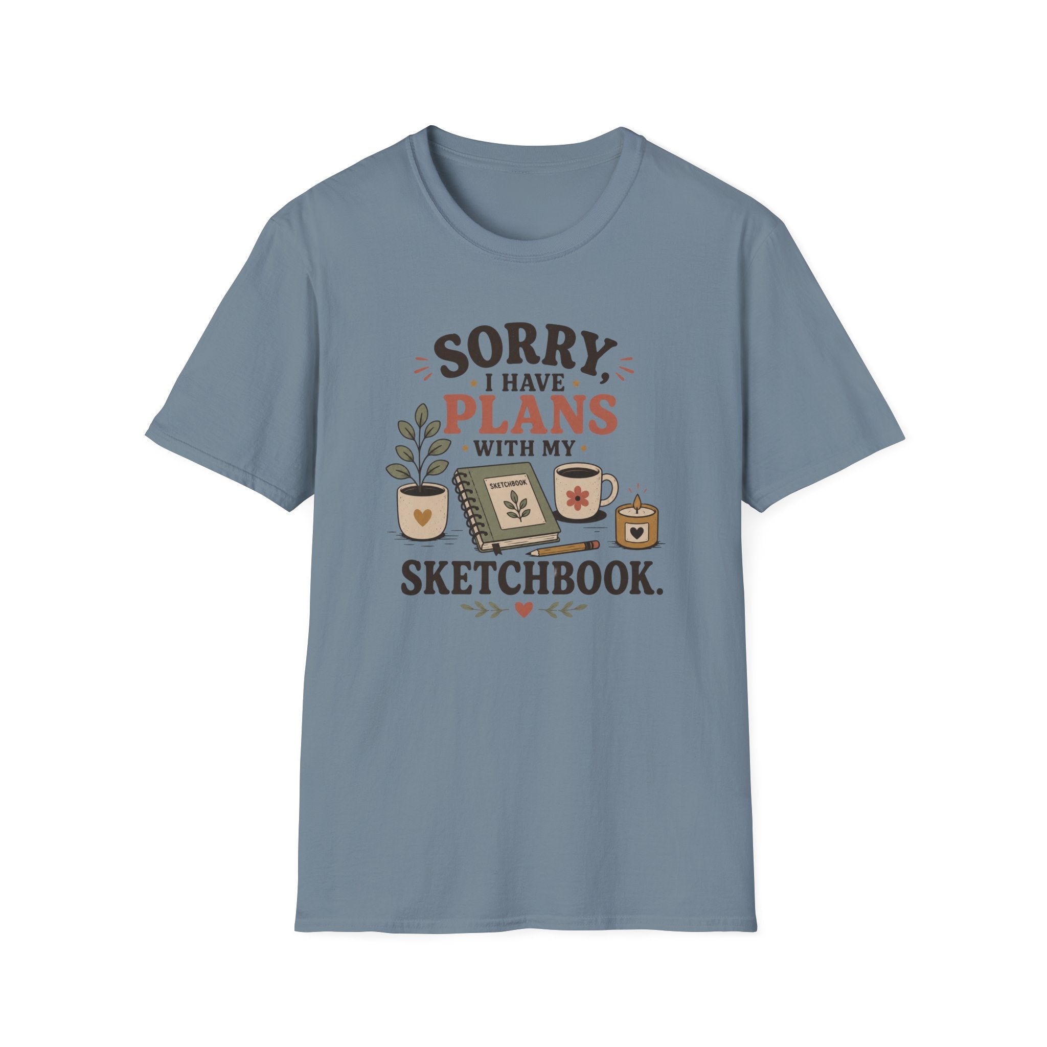 Sorry I Have Plans With My Sketchbook T-Shirt
