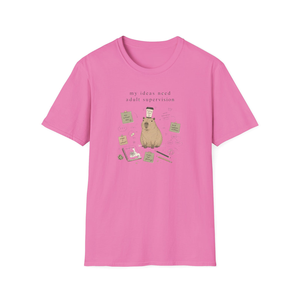 My Ideas Need Adilt Supervision T-Shirt