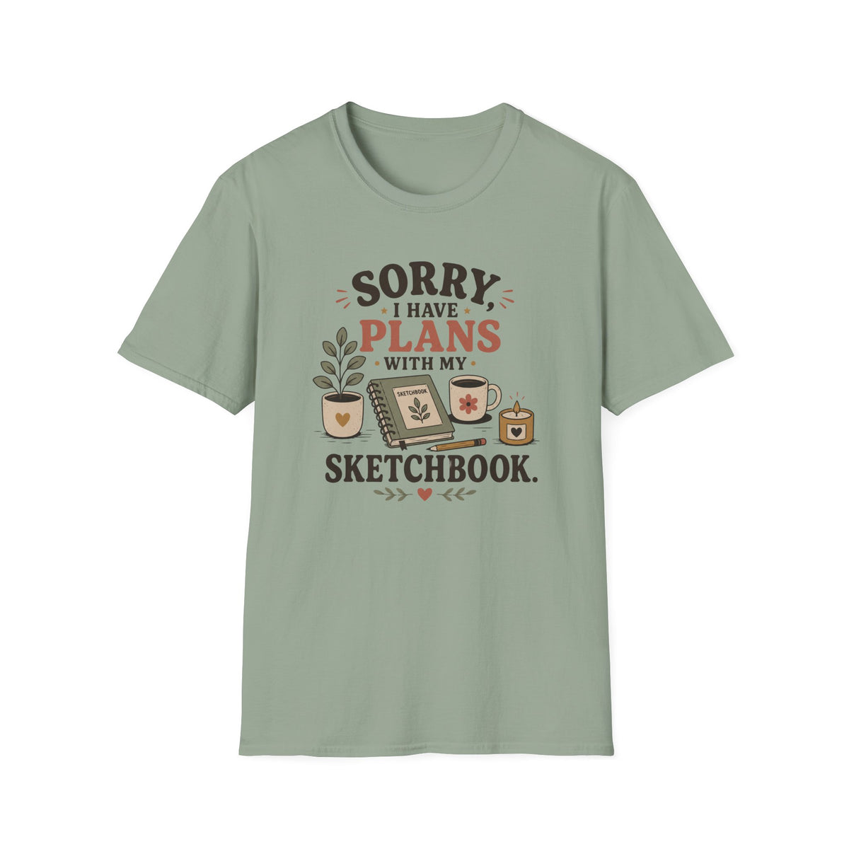 Sorry I Have Plans With My Sketchbook T-Shirt