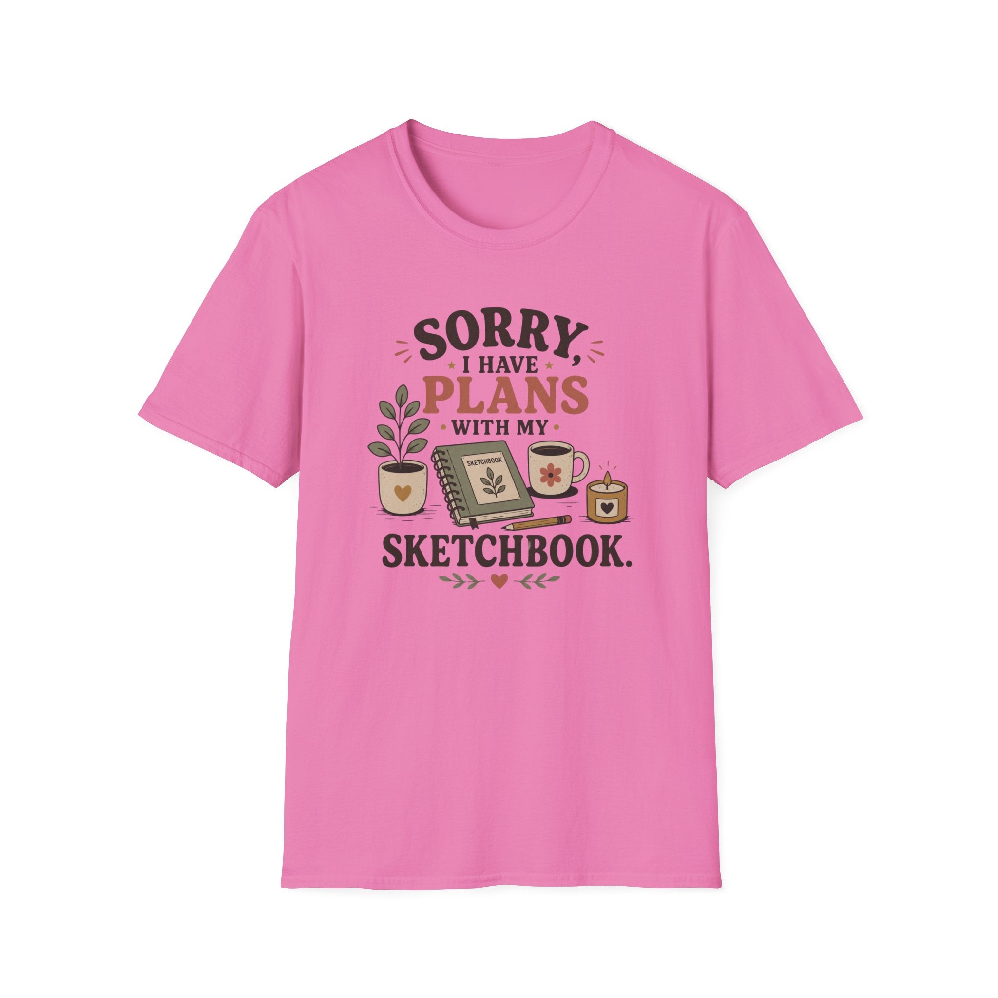 Sorry I Have Plans With My Sketchbook T-Shirt