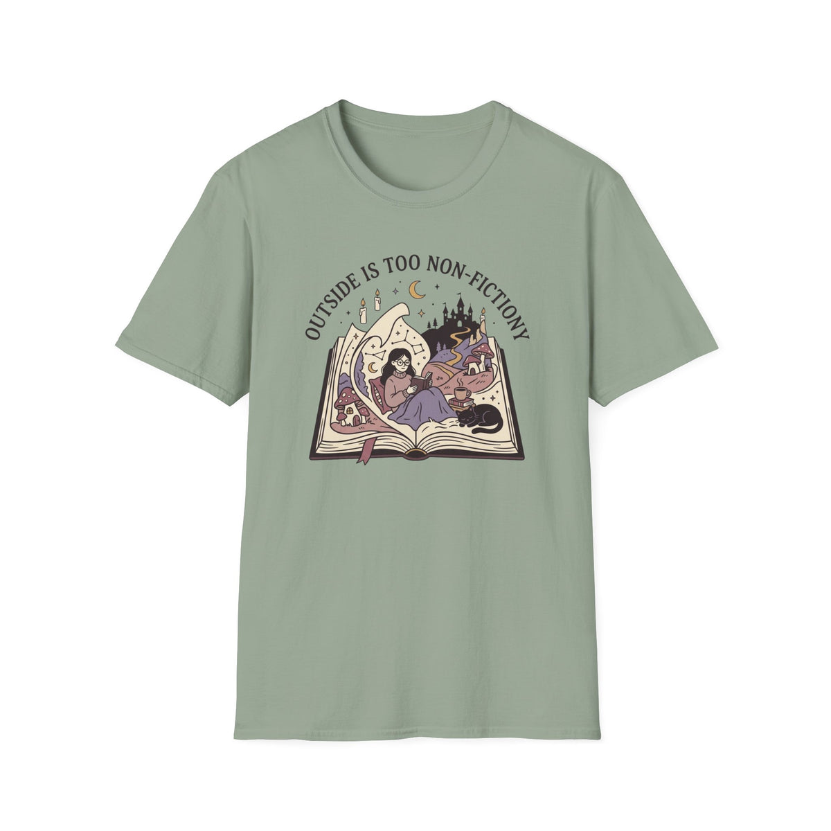 Outside Is Too Non-Fictiony T-Shirt