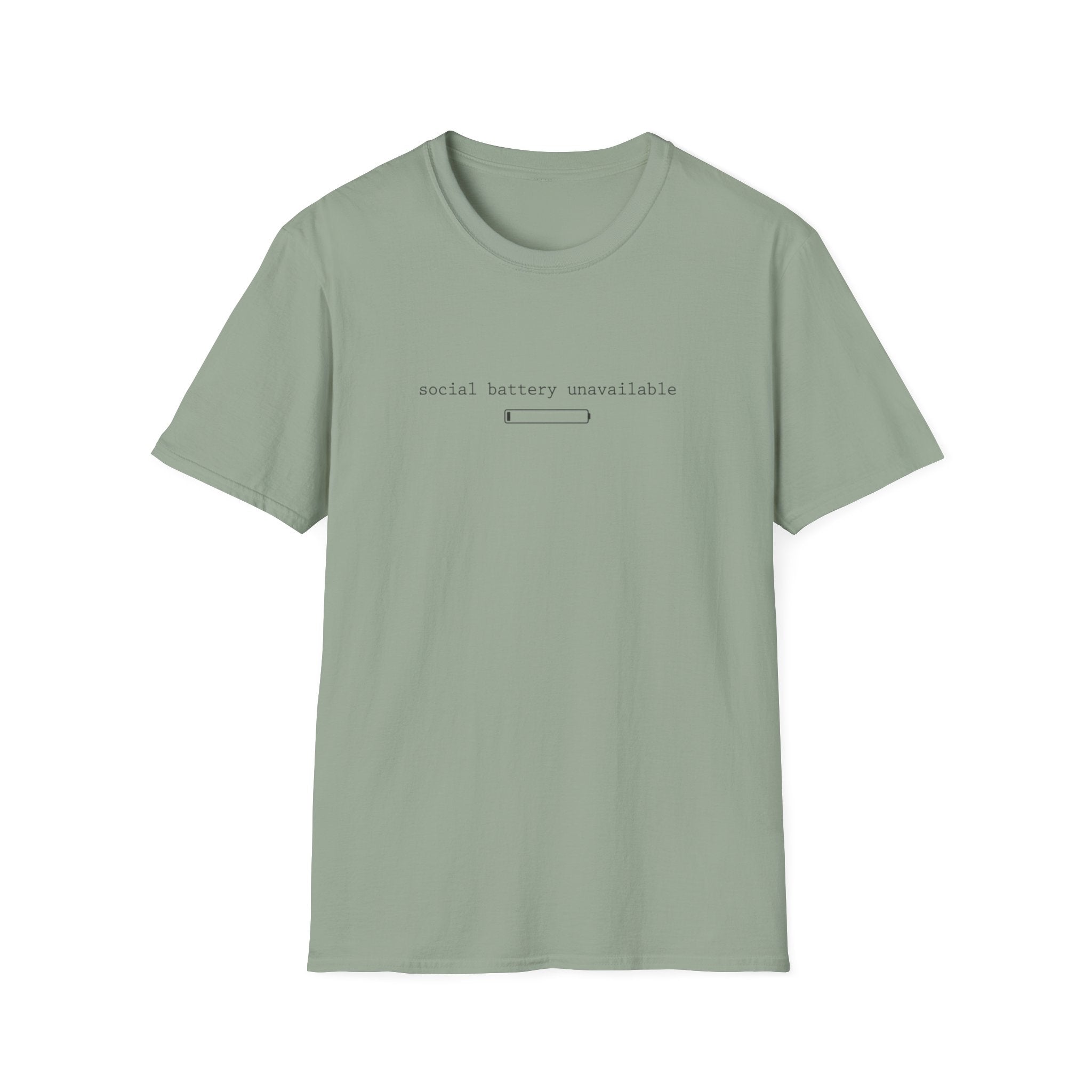 Social Battery Unavailable T-Shirt