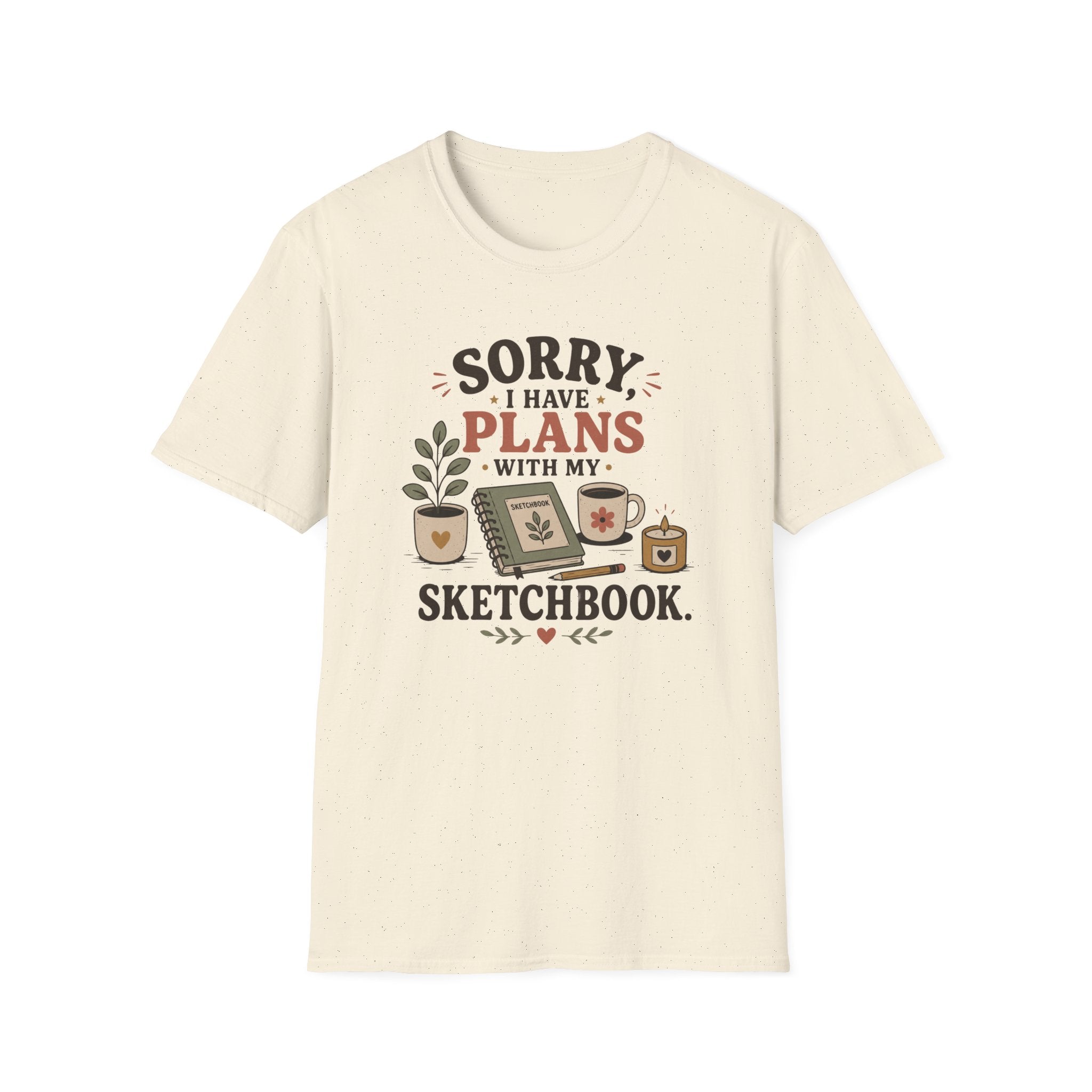 Sorry I Have Plans With My Sketchbook T-Shirt