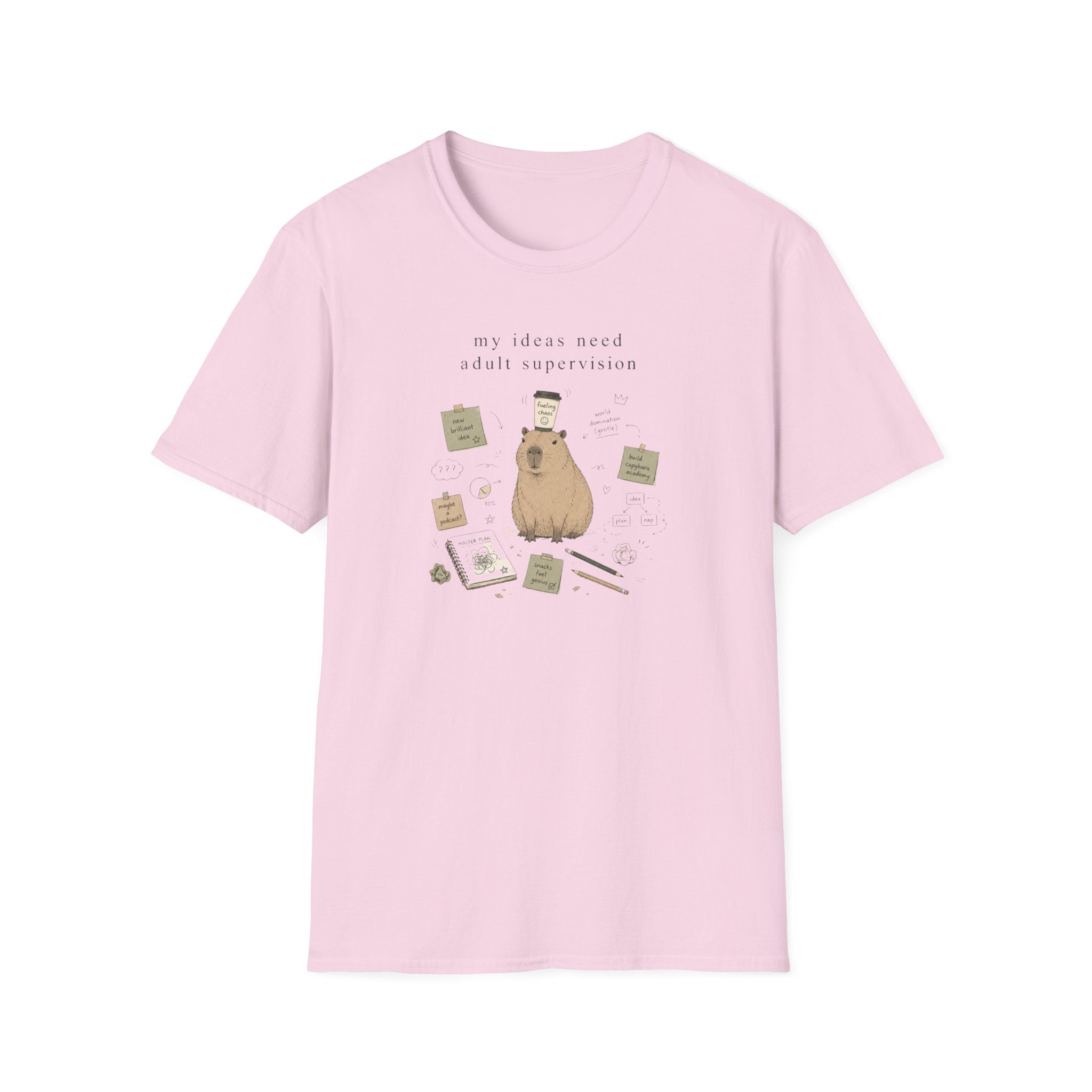 My Ideas Need Adilt Supervision T-Shirt