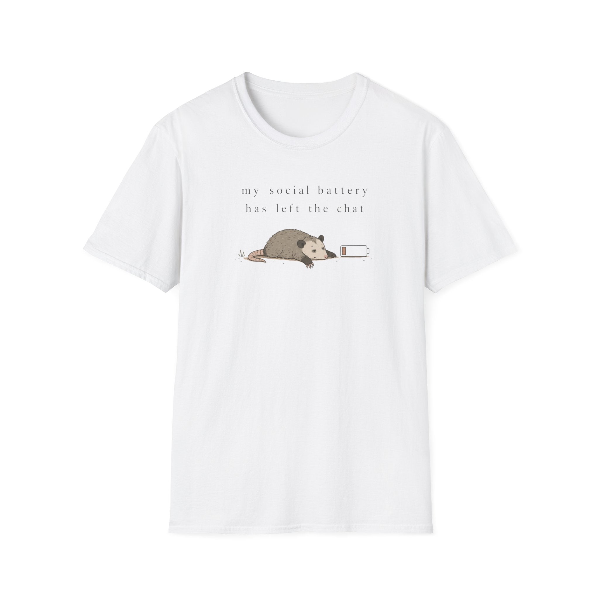My Social Battery Has Left The Chat T-Shirt