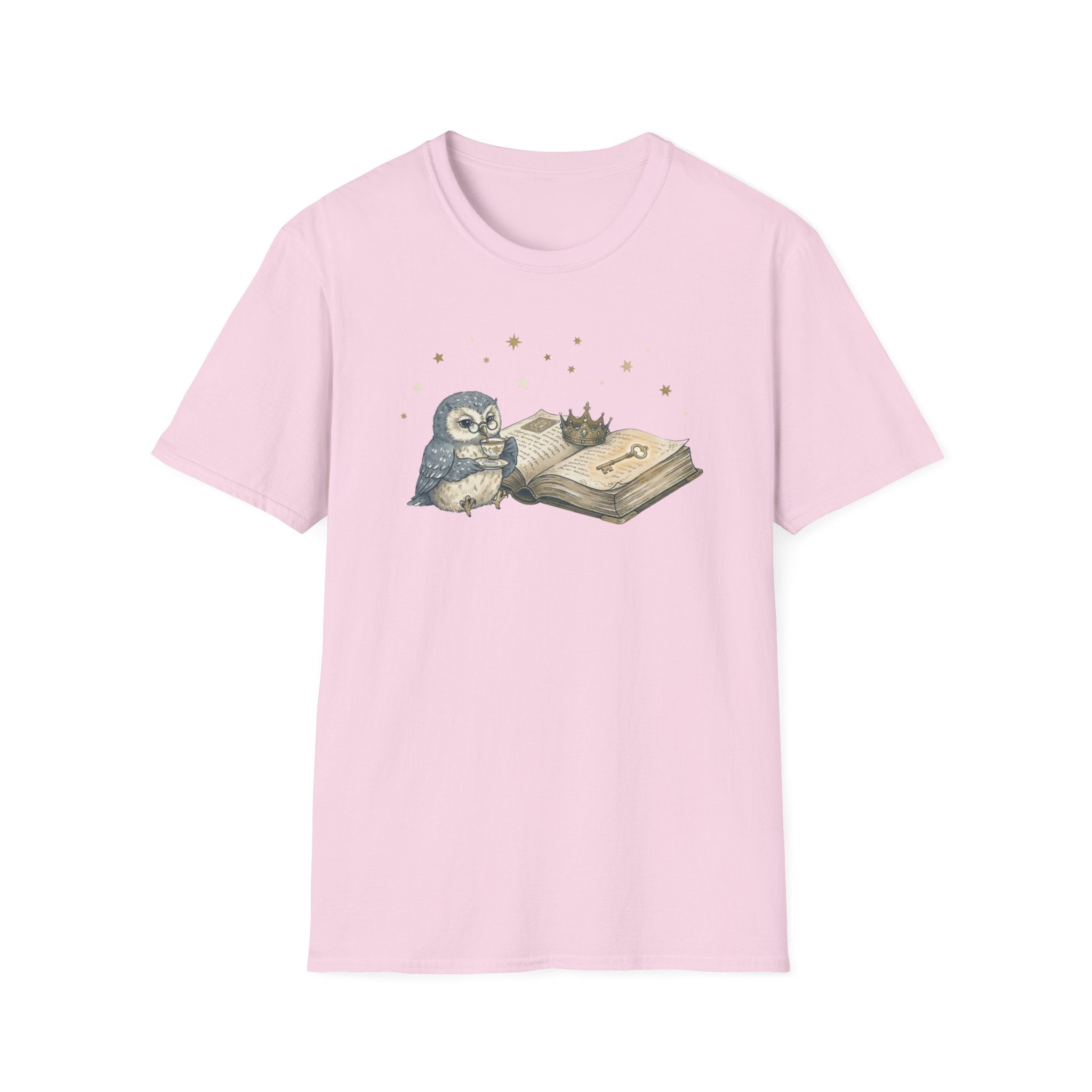 Owl Drinking Tea  T-Shirt